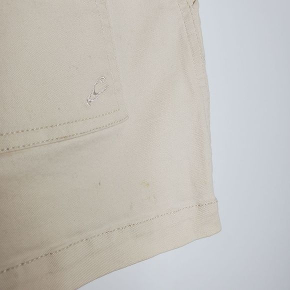 Vintage 00s Y2K O'Neil Super Short Mini Micro Low Rise Khaki Cargo Skirt Size S - Picture 2 of 6